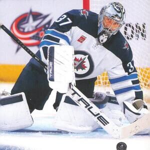 Connor Hellebuyck 2024-25 Upper Deck Series 1 Hockey Trading Card